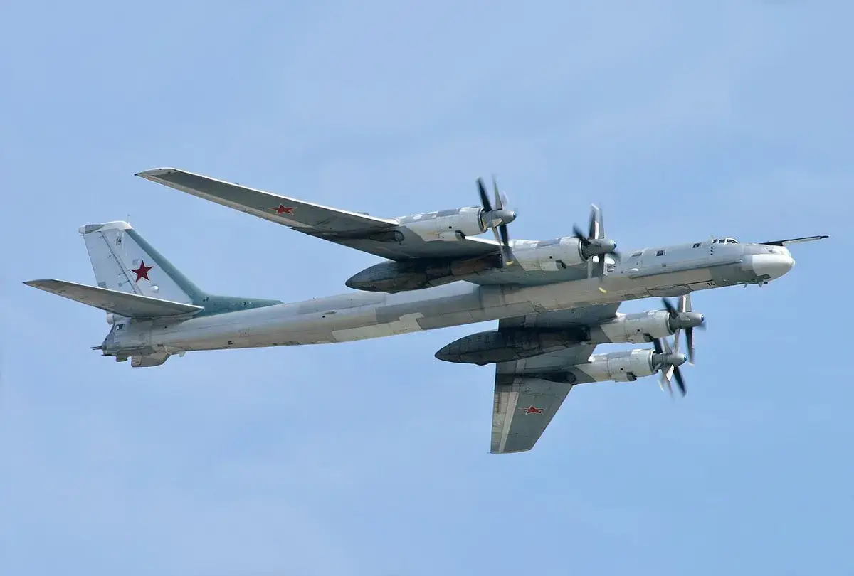 Am putea discuta despre natura bombardierului TU-95, rolul său, dar asta nu e în sursă