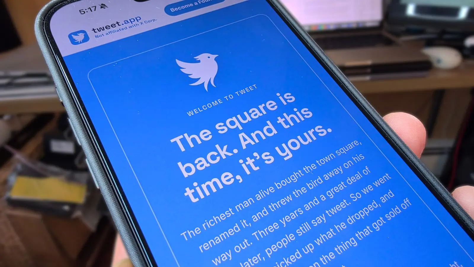 Bluebird a redenumit platforma plătită în Tweet, pentru a evita confuzia