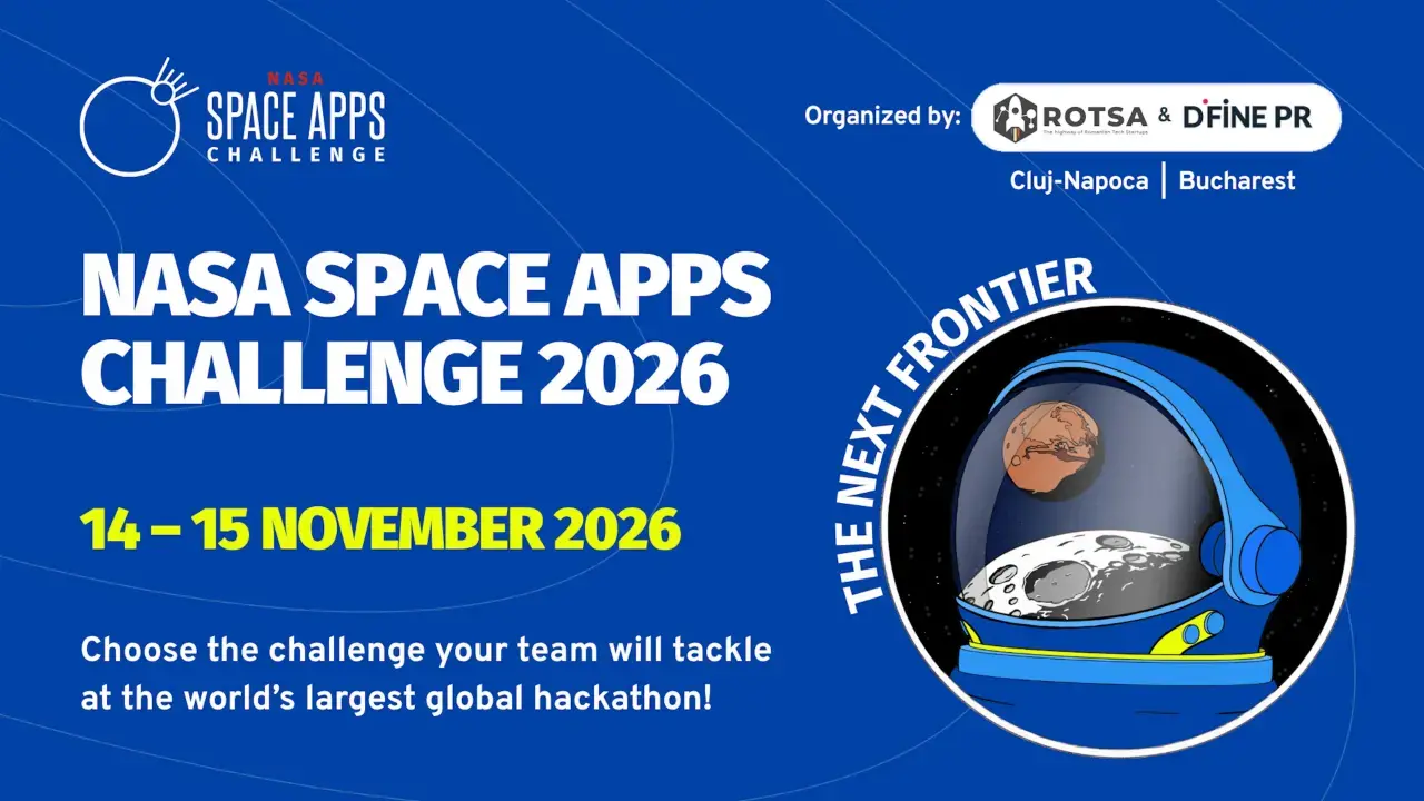 Hackathonul NASA revine în România: 48 de ore pentru inovații spațiale la București și Cluj